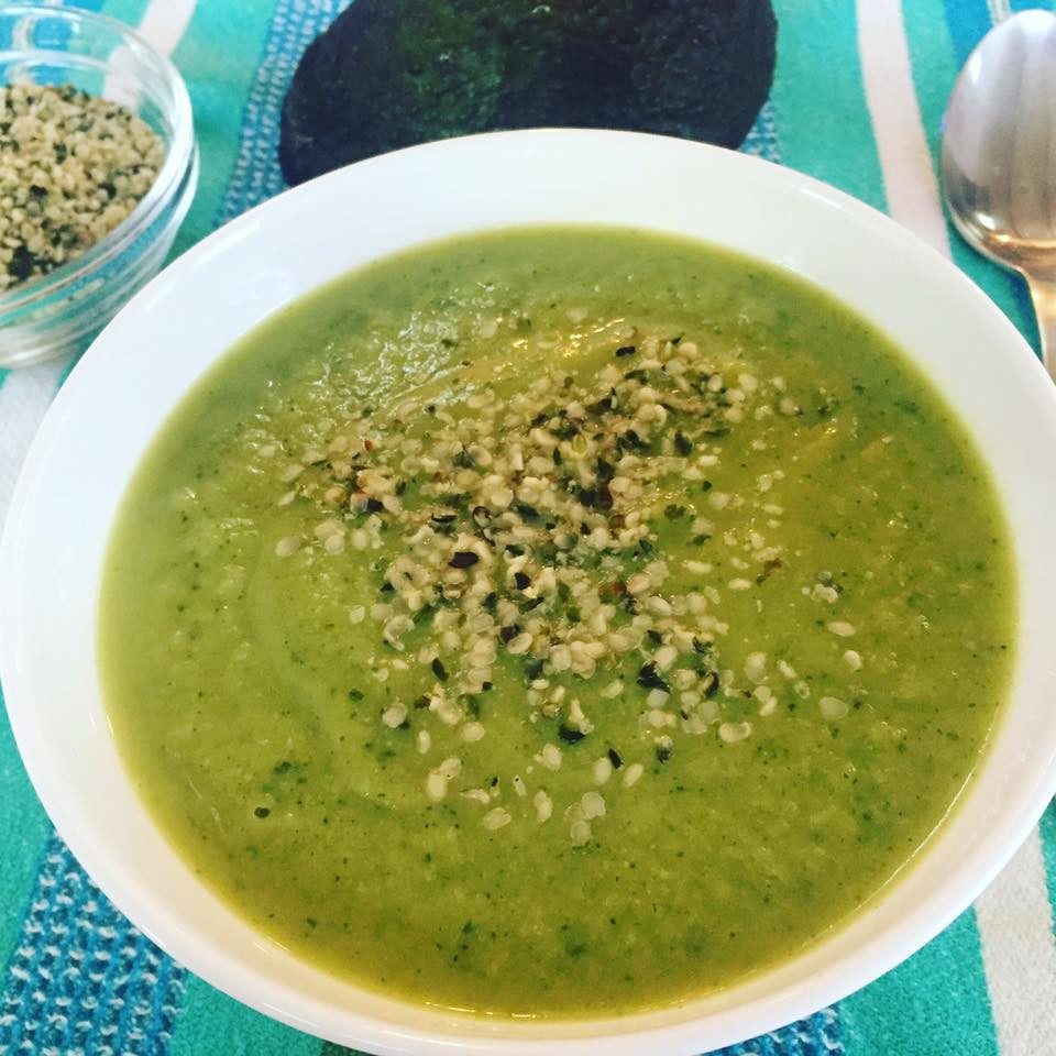 Broccoli & Zucchini Soup 